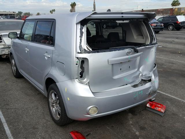 JTLZE4FE3A1100872 - 2010 TOYOTA SCION XB Plata foto 3