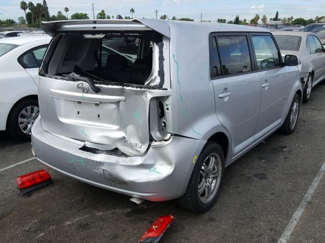 JTLZE4FE3A1100872 - 2010 TOYOTA SCION XB Plata foto 4