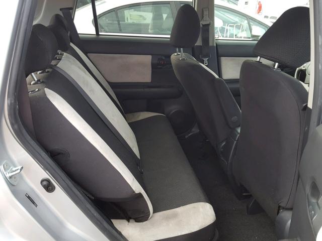 JTLZE4FE3A1100872 - 2010 TOYOTA SCION XB Plata foto 6
