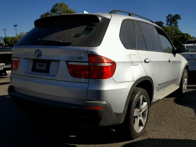 5UXFE435X9L263780 - 2009 BMW X5 XDRIVE3 Күміс фото 4
