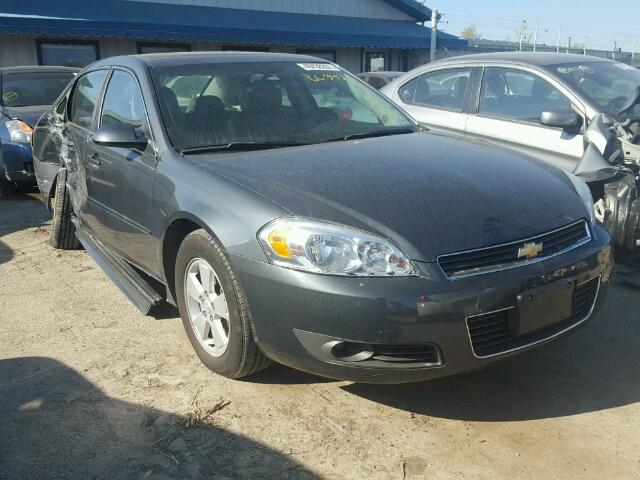 2G1WB5EK6A1223802 - 2010 CHEVROLET IMPALA LT GRAY photo 1