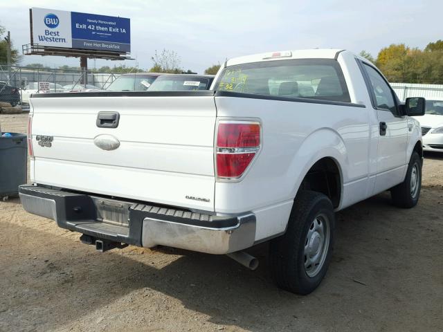 1FTMF1CMXBFD29468 - 2011 FORD F150 WHITE photo 4