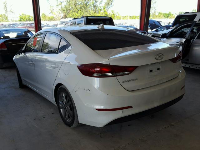 5NPD84LF4HH058080 - 2017 HYUNDAI ELANTRA SE WHITE photo 3