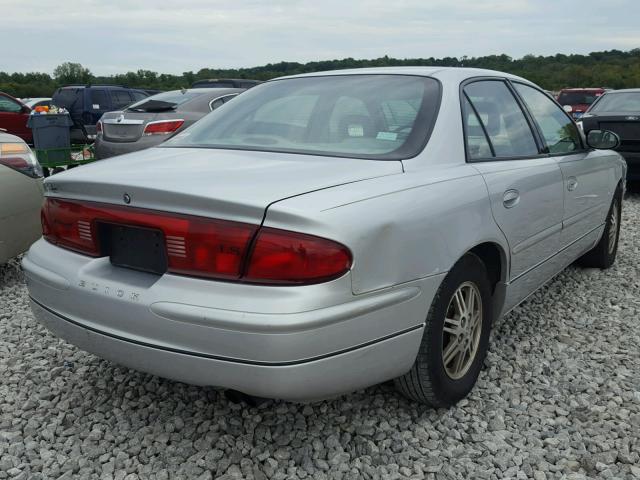 2G4WB55K121245629 - 2002 BUICK REGAL LS SILVER photo 4