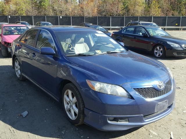 4T1BE46K99U357513 - 2009 TOYOTA CAMRY BASE BLUE photo 1