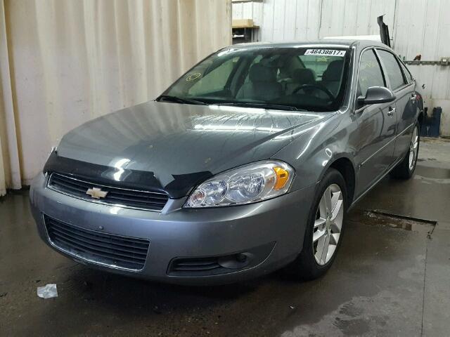 2G1WU583081242497 - 2008 CHEVROLET IMPALA GRAY photo 2