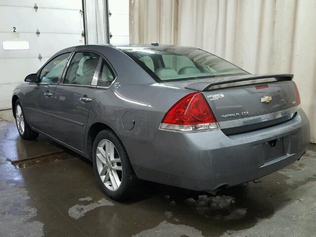 2G1WU583081242497 - 2008 CHEVROLET IMPALA GRAY photo 3