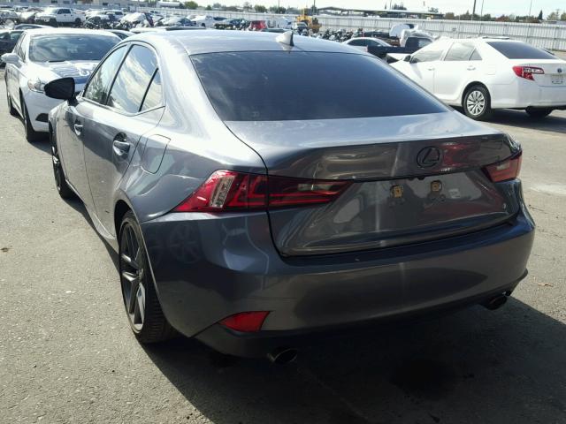 JTHBF1D28E5033748 - 2014 LEXUS IS 250 GRAY photo 3