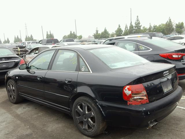 WAURD68D31A012366 - 2001 AUDI S4 2.7 QUA BLACK photo 3