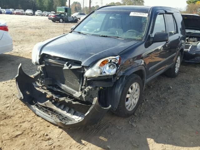 SHSRD78876U422249 - 2006 HONDA CR-V EX შავი ფოტო 2