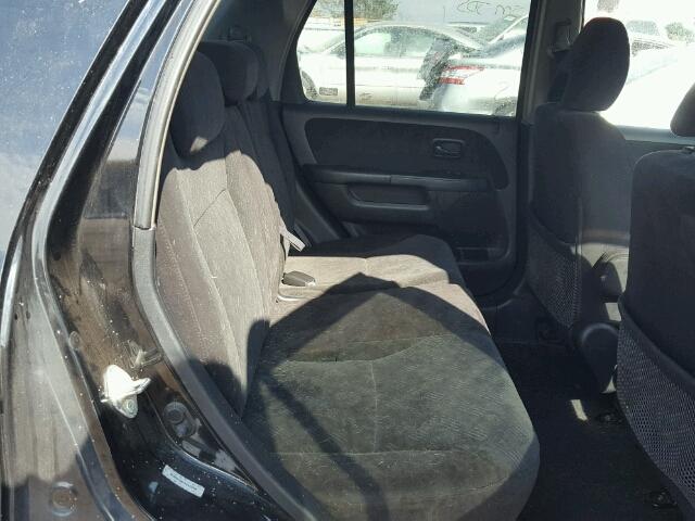 SHSRD78876U422249 - 2006 HONDA CR-V EX შავი ფოტო 6