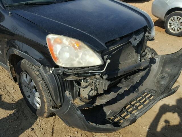 SHSRD78876U422249 - 2006 HONDA CR-V EX შავი ფოტო 9