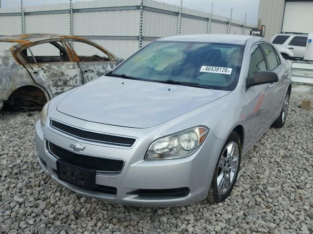 1G1ZB5EB6AF221974 - 2010 CHEVROLET MALIBU LS 银色 照片 2