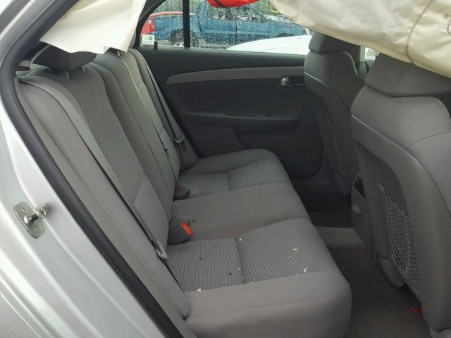 1G1ZB5EB6AF221974 - 2010 CHEVROLET MALIBU LS 银色 照片 6