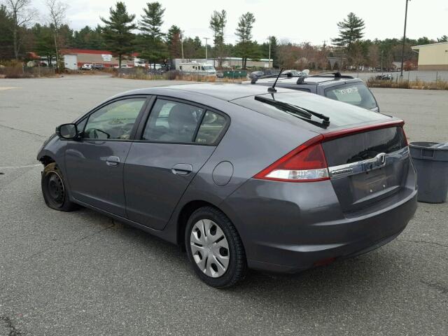 JHMZE2H35CS006158 - 2012 HONDA INSIGHT GRAY photo 3