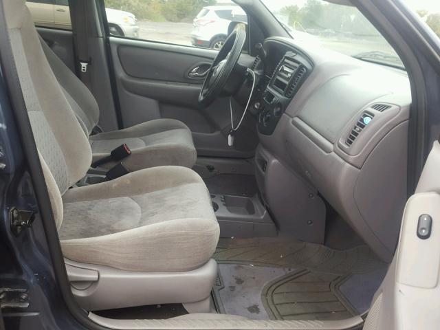 4F2YU06191KM63932 - 2001 MAZDA TRIBUTE DX 蓝色 照片 5