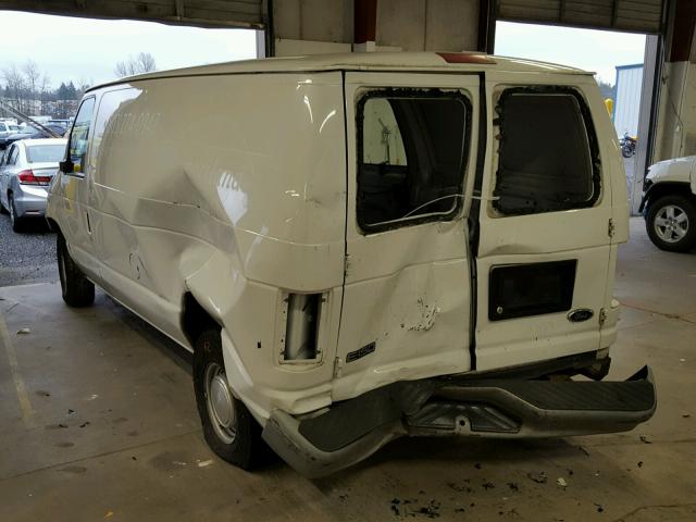 1FTRE1424YHA50925 - 2000 FORD ECONOLINE WHITE photo 3