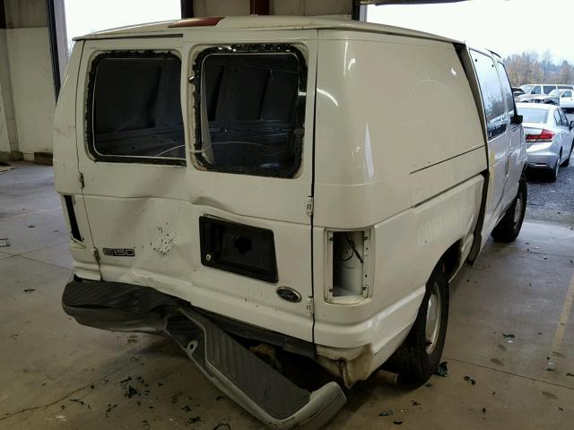 1FTRE1424YHA50925 - 2000 FORD ECONOLINE WHITE photo 4