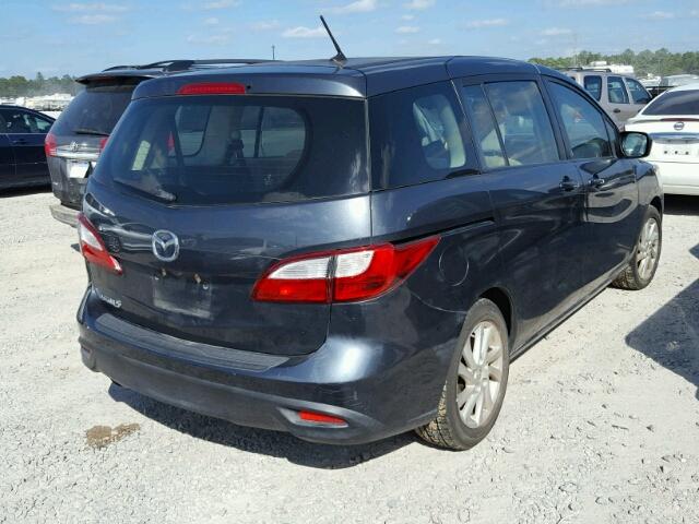 JM1CW2BL7C0144213 - 2012 MAZDA 5 SILVER photo 4