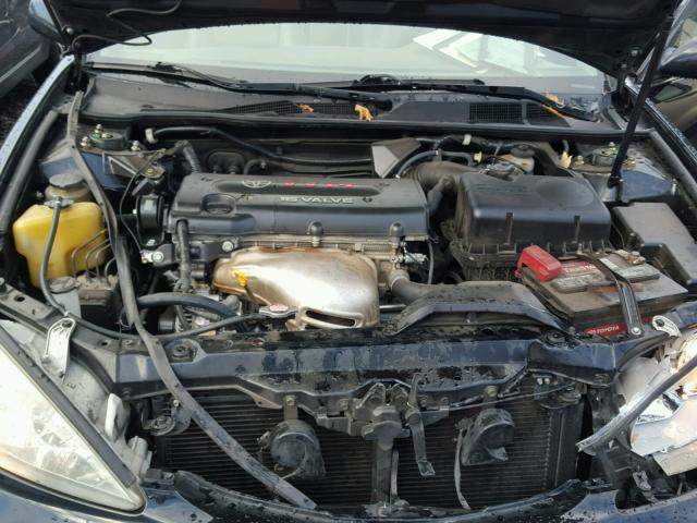 JTDBE32K620113058 - 2002 TOYOTA CAMRY LE შავი ფოტო 7