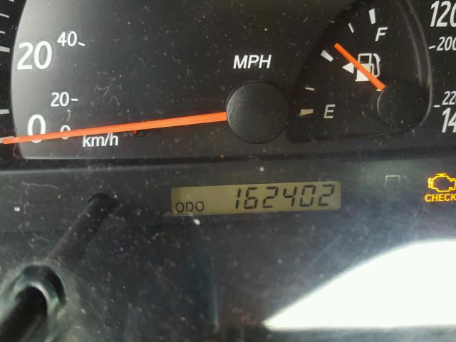 JTDBE32K620113058 - 2002 TOYOTA CAMRY LE შავი ფოტო 8