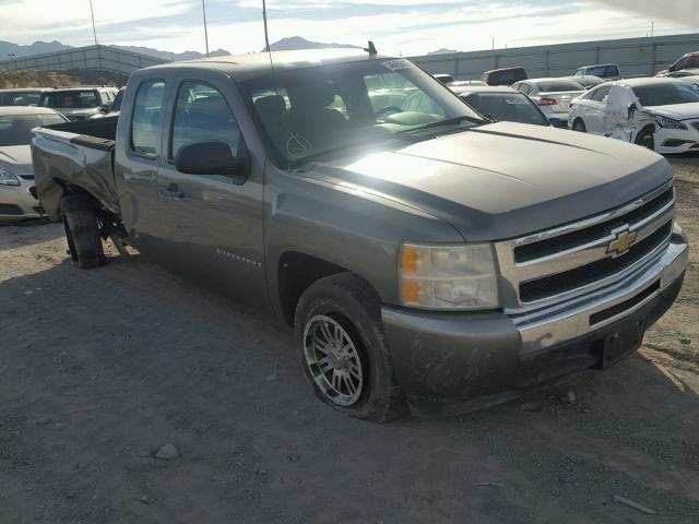 1GCEC19X89Z201110 - 2009 CHEVROLET SILVERADO GRAY photo 1