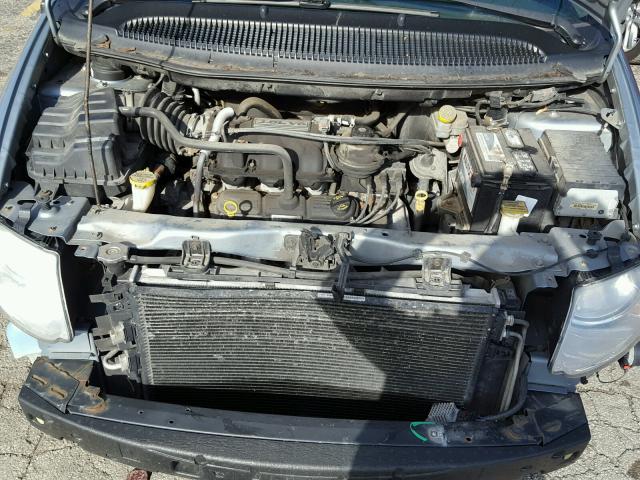 2A8GP54L36R626998 - 2006 CHRYSLER TOWN & COU BLUE photo 7