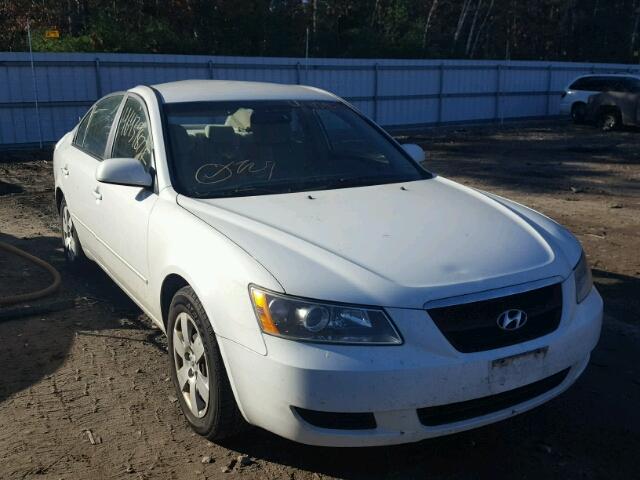 5NPET46C07H265455 - 2007 HYUNDAI SONATA GLS WHITE photo 1