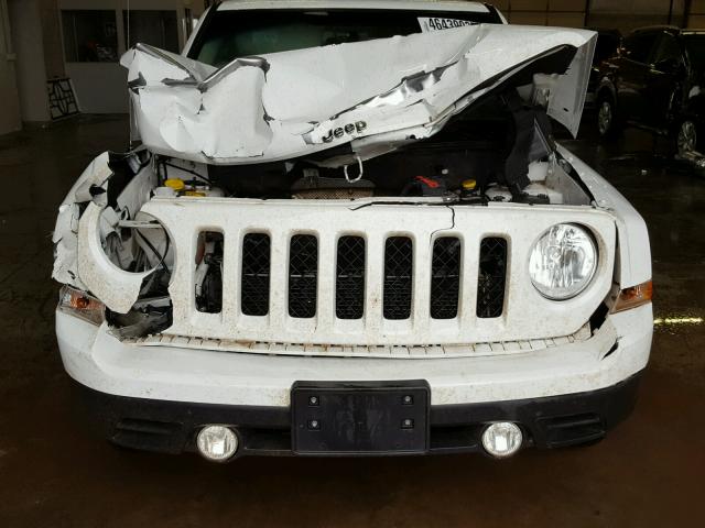 1C4NJRBB5ED507109 - 2014 JEEP PATRIOT WHITE photo 7