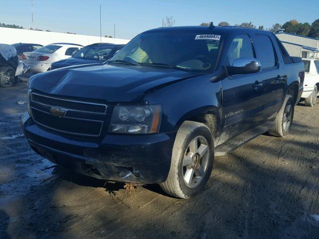 3GNFK12337G284464 - 2007 CHEVROLET AVALANCHE BLUE photo 2