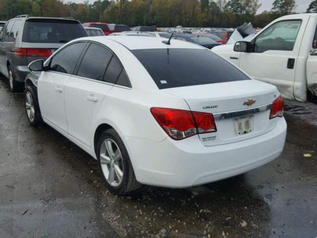 1G1PE5SBXE7185192 - 2014 CHEVROLET CRUZE LT WHITE photo 3