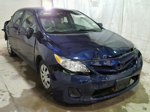 2T1BU4EE8CC868637 - 2012 TOYOTA COROLLA BA BLUE photo 1