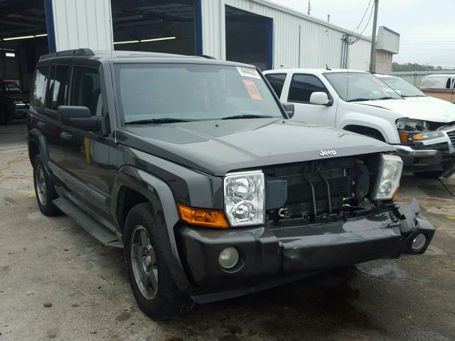 1J8HG48K16C124256 - 2006 JEEP COMMANDER CHARCOAL photo 1