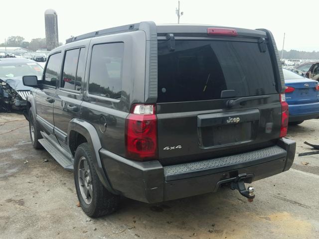 1J8HG48K16C124256 - 2006 JEEP COMMANDER CHARCOAL photo 3