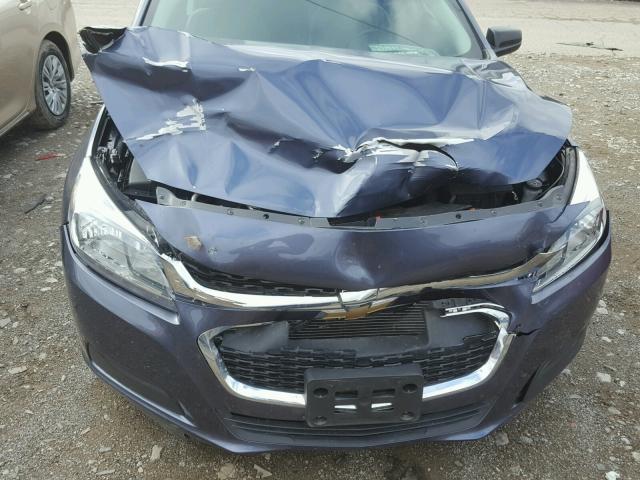 1G11B5SL1EF105615 - 2014 CHEVROLET MALIBU LS BLUE photo 7