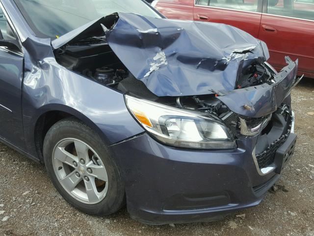 1G11B5SL1EF105615 - 2014 CHEVROLET MALIBU LS BLUE photo 9