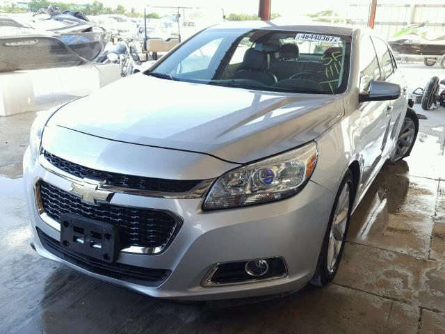 1G11D5SL0FU108142 - 2015 CHEVROLET MALIBU 2LT SILVER photo 2