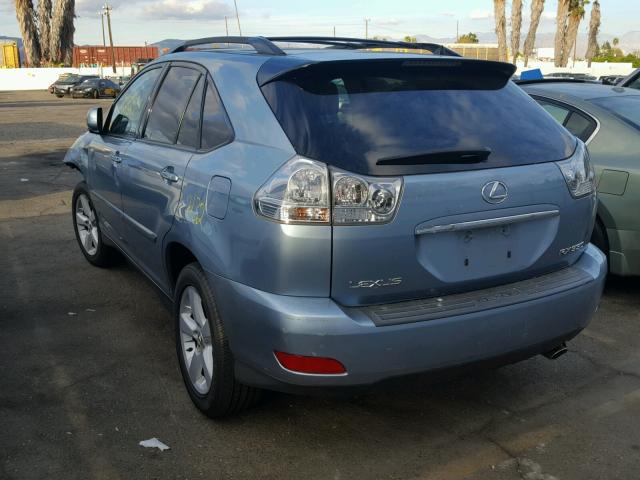 2T2GA31U65C036928 - 2005 LEXUS RX 330 BLUE photo 3