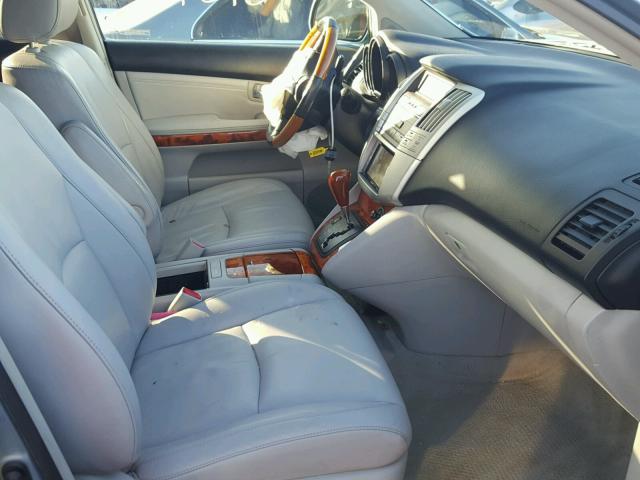 2T2GA31U65C036928 - 2005 LEXUS RX 330 BLUE photo 5