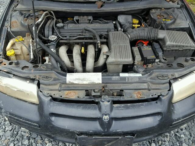 1B3EJ46X4VN712697 - 1997 DODGE STRATUS BLACK photo 7