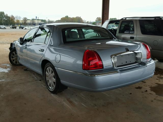 1LNHM82V27Y617521 - 2007 LINCOLN TOWN CAR S BLUE photo 3