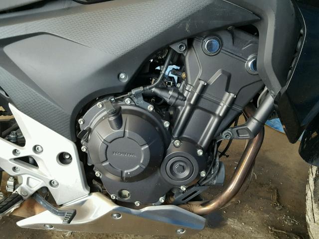 MLHPC4519D5000602 - 2013 HONDA CB500 F BLACK photo 7