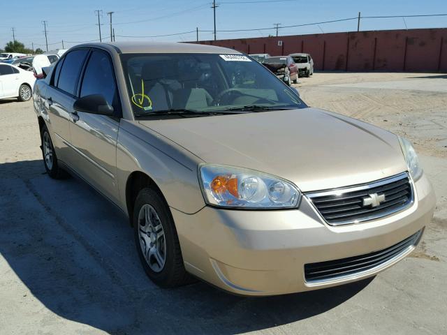 1G1ZS58F67F109666 - 2007 CHEVROLET MALIBU LS თაფლისფერი ფოტო 1