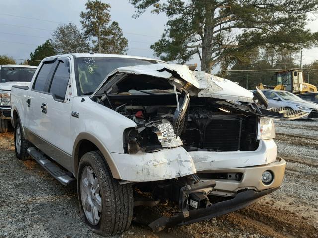 1FTPW12V47FA98985 - 2007 FORD F150 SUPER WHITE photo 1