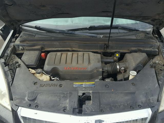 5GZER337X7J131848 - 2007 SATURN OUTLOOK SP შავი ფოტო 7