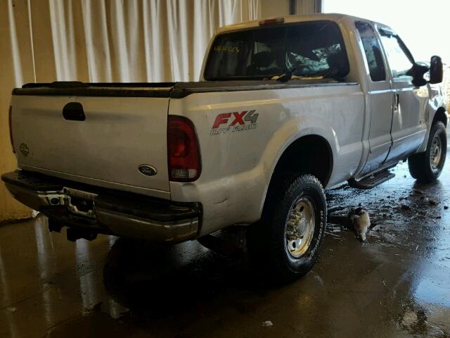 1FTSX31P73EC40395 - 2003 FORD F350 SRW S SILVER photo 4