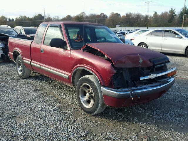 1GCCS19WXY8181724 - 2000 CHEVROLET S TRUCK MAROON photo 1