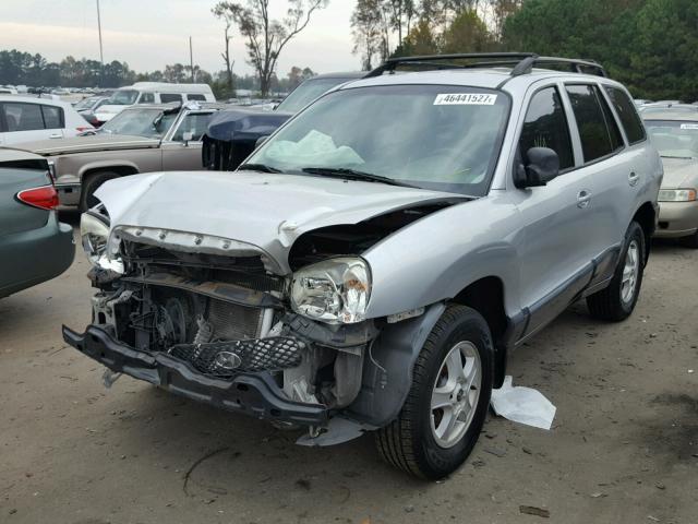 KM8SC13D13U349973 - 2003 HYUNDAI SANTA FE G SILVER photo 2