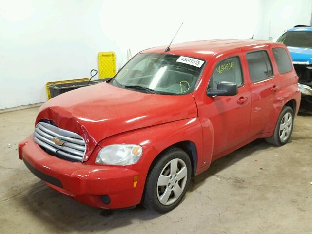 3GNCA13B79S524305 - 2009 CHEVROLET HHR LS Rojo foto 2