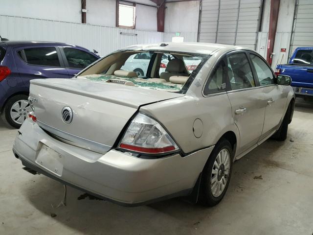 1MEHM40W69G630787 - 2009 MERCURY SABLE GOLD photo 4